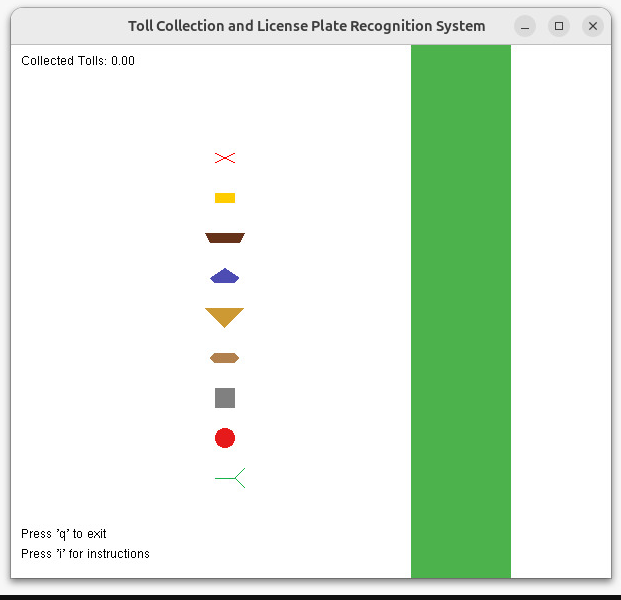 Toll Collection & License Plate Recognition System